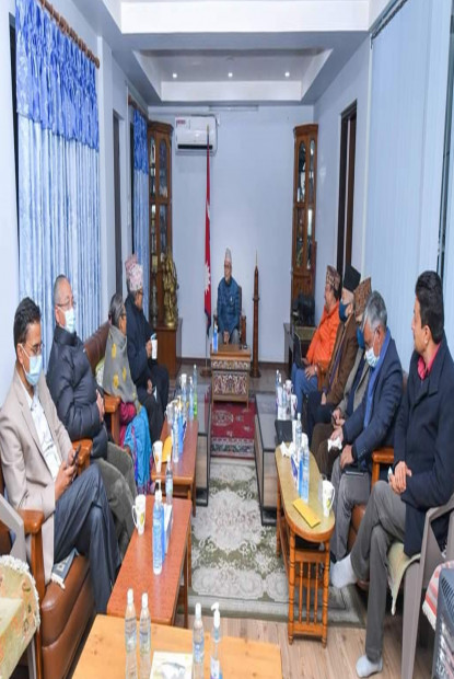 एमाले सचिवालय बैठक बस्दै